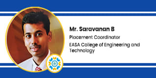 ECET Placement Coordinator: Mr. Saravanan B Interview